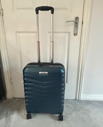 Samsonite blue hard - samsonite, small