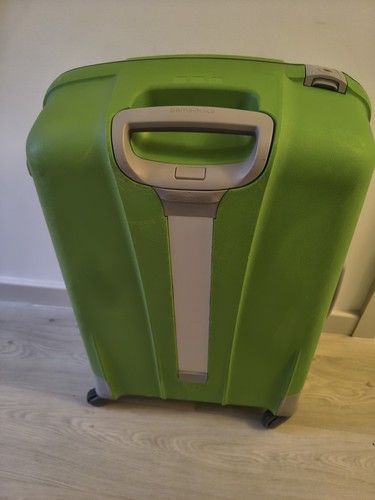 Samsonite suitcase lime green - suitcase,
