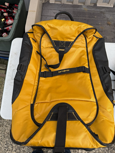 Samsonite yellow black soft - samsonite,