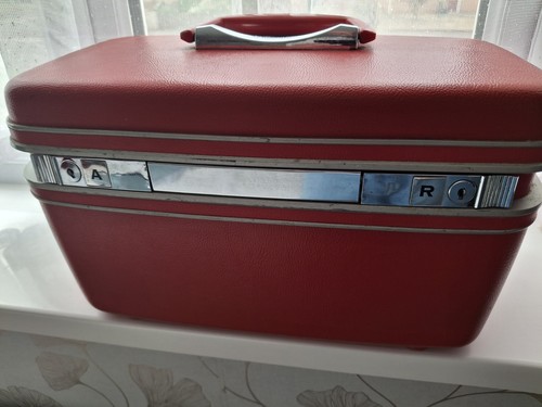 Samsonite vanity case red - vanity,