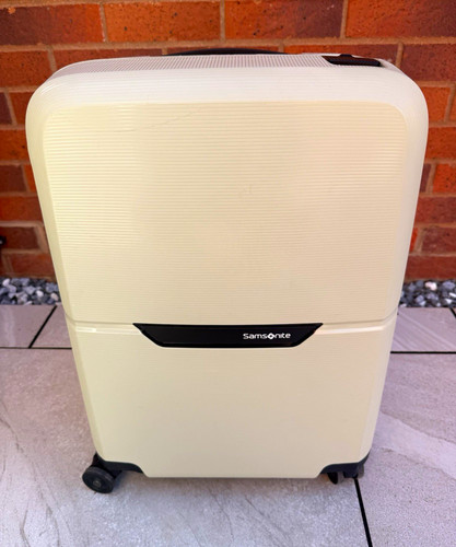 Samsonite beige hard - samsonite,